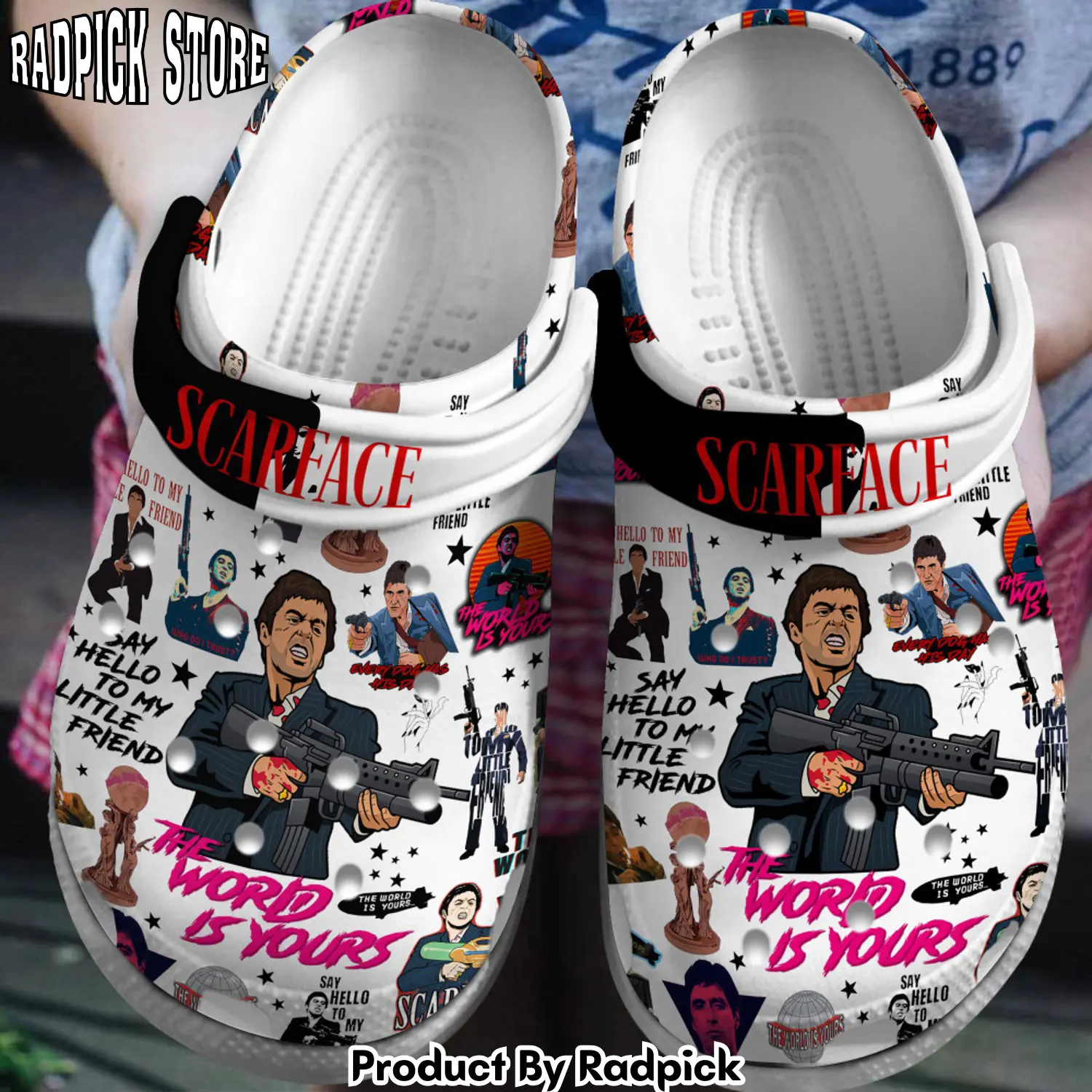 Radpick premium scarface movie clogs shoes comfortable for men women rp6522130
